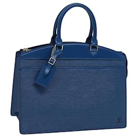 Louis Vuitton-LOUIS VUITTON Bolsa de Mão Epi Riviera Azul M48185 LV Auth yk13155-Azul