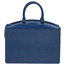 Louis Vuitton-LOUIS VUITTON Bolsa de Mão Epi Riviera Azul M48185 LV Auth yk13155-Azul