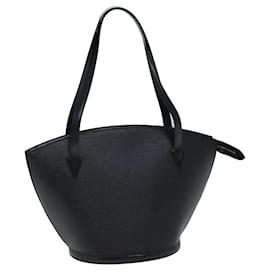 Louis Vuitton-LOUIS VUITTON Epi Saint Jacques Sac Shopping à Épaule Noir M52272 Auth ki4642-Noir