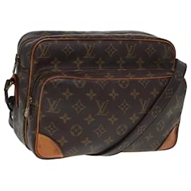 Louis Vuitton-LOUIS VUITTON Monogram Nile Shoulder Bag M45244 LV Auth 79731-Monogram