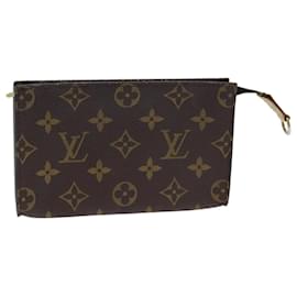 Louis Vuitton-LOUIS VUITTON Monogram Bucket PM Pouch Accessory Pouch LV Auth ar11963-Monogram
