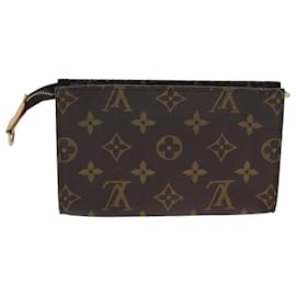 Louis Vuitton-LOUIS VUITTON Monogram Bucket PM Pouch Accessory Pouch LV Auth ar11963-Monogram