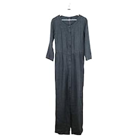 Apc Leinenoverall Grau