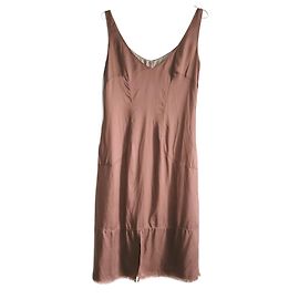 Isabel Marant Copper Viscose Midi Dress Copper