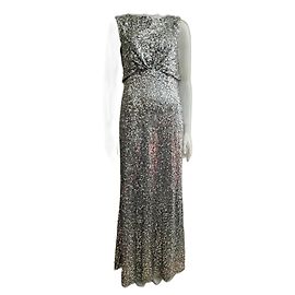 Jenny Packham Abendkleid aus silbernen Pailletten "Carrie" Silber