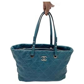 Chanel-Handbags-Blue