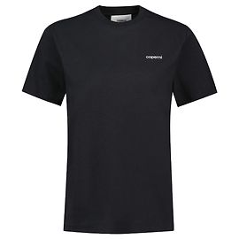 Camiseta Boxy com logo - Coperni - Algodão - Preto Preto