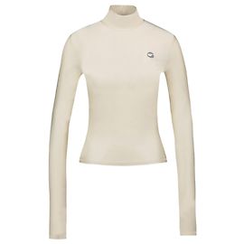 T-shirt a collo alto - Coperni - Nylon - Beige Marrone Beige