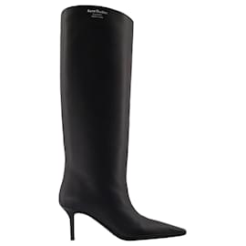 Boots - Acne Studios - Leather - Black Black