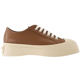 Schnürschuhe - Marni - Leder - Braun Braun