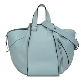 Loewe-LOEWE Blaue Mittlere Hängematte-Blau,Hellblau