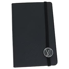 Louis Vuitton-LOUIS VUITTON Epi Kaye Gustave PM Planner Black GI0110 LV Auth 77058-Black