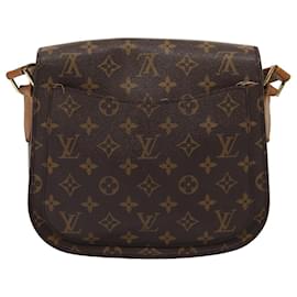 Louis Vuitton-LOUIS VUITTON Monogram Saint Cloud GM Schultertasche M51242 LV Auth yb575-Monogramm