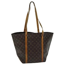 Louis Vuitton-LOUIS VUITTON Monogram Sac Shopping Tote Bag M51108 LV Auth ki4550-Monogramme