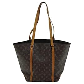 Louis Vuitton-LOUIS VUITTON Monogram Sac Shopping Tote Bag M51108 LV Auth ki4550-Monogramme