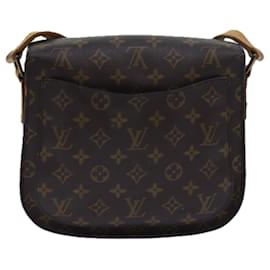 Louis Vuitton-LOUIS VUITTON Monogram Saint Cloud GM Schultertasche M51242 LV Auth th5090-Monogramm