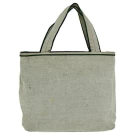 Prada-PRADA Sac à main en toile beige Auth 79303-Beige