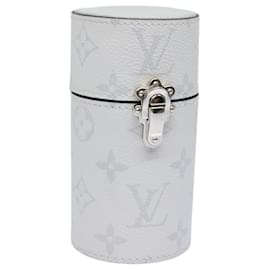 Louis Vuitton-LOUIS VUITTON Fragrance Case Tiger Lama Monogram White LS0386 LV Auth 79023-White