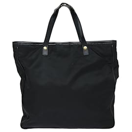 Prada-PRADA Sac Tote Nylon 2way Noir Auth 79852-Noir