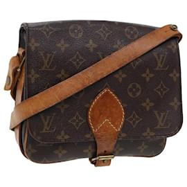 Louis Vuitton-LOUIS VUITTON Monogram Cartouchiere MM Shoulder Bag M51253 LV Auth 79827-Monogram