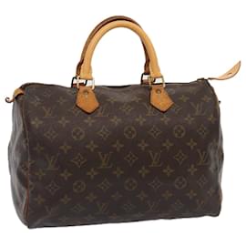 Louis Vuitton-LOUIS VUITTON Monogram Speedy 30 Hand Bag M41526 LV Auth 79089-Monogram