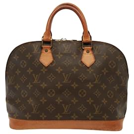 Louis Vuitton-LOUIS VUITTON Monogram Alma Hand Bag M51130 LV Auth 79460-Monogram