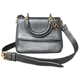 Dior Be Dior Mini Borsa in pelle nera Nero