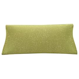 Autre Marque-Lime VBH Glitter Envelope Clutch-Green