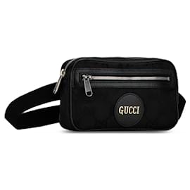 Gucci-Black Gucci GG Nylon Off The Grid Belt Bag-Black