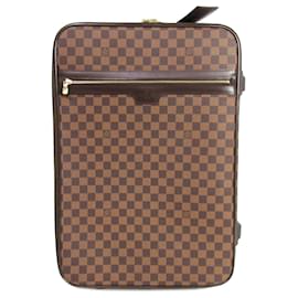 Louis Vuitton-Bolso de viaje Pegase 60 Damier Ebene Louis Vuitton marrón-Castaño