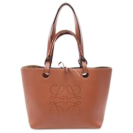 Loewe-LOEWE Kleine Anagram Tote Tasche Tan-Kamel