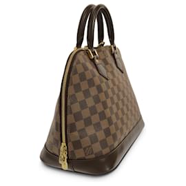 Louis Vuitton-Bolso Louis Vuitton Damier Ebene Alma PM marrón-Castaño