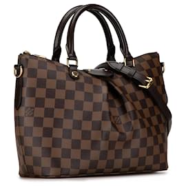 Louis Vuitton-Bolso Siena PM Damier Ebene Louis Vuitton marrón-Castaño