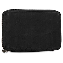 Gucci-Black Gucci GG Canvas Jewelry Case-Black