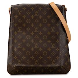 Louis Vuitton-Bolso cruzado Musette Salsa GM Monograma Louis Vuitton marrón-Castaño