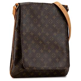 Louis Vuitton-Bolso cruzado Musette Salsa GM Monograma Louis Vuitton marrón-Castaño