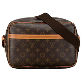 Louis Vuitton-Bolso cruzado Reporter PM Monograma Louis Vuitton marrón-Castaño