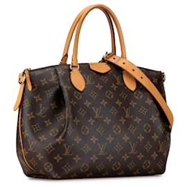 Louis Vuitton-Bolso Turenne MM Monograma Louis Vuitton marrón-Castaño