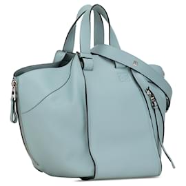 Loewe-Blauer LOEWE Medium Hammock Satchel-Blau