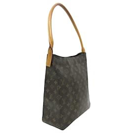 Louis Vuitton-Bolso de hombro Looping GM Monogram Louis Vuitton marrón-Castaño