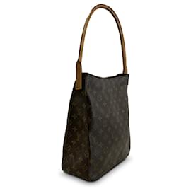 Louis Vuitton-Bolso de hombro Louis Vuitton Monogram Looping GM marrón-Castaño