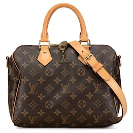 Louis Vuitton-Bolso Speedy Bandoulière 25 Monograma Louis Vuitton marrón-Castaño