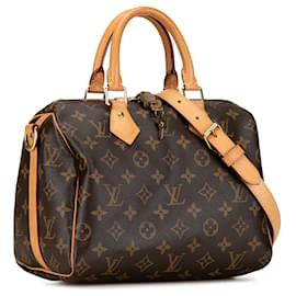 Louis Vuitton-Bolso Speedy Bandoulière 25 Monograma Louis Vuitton marrón-Castaño