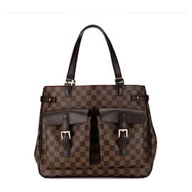 Louis Vuitton-Bolso Tote Uzes Damier Ebene Louis Vuitton marrón-Castaño