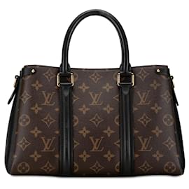 Louis Vuitton-Bolso Soufflot BB Monograma Louis Vuitton marrón-Castaño