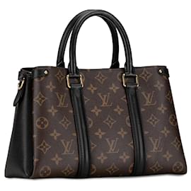 Louis Vuitton-Bolso Soufflot BB Monograma Louis Vuitton marrón-Castaño