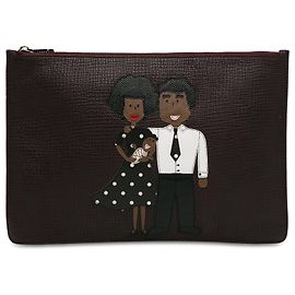 Clutch Vermelho Dolce & Gabbana DG Family Vermelho