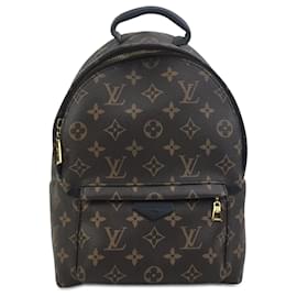 Louis Vuitton-Brown Louis Vuitton Monogram Palm Springs PM Backpack-Brown