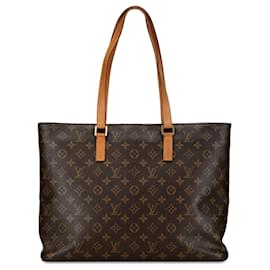 Louis Vuitton-Bolso Tote Luco Monograma Louis Vuitton Marrón-Castaño