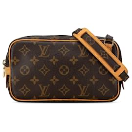 Louis Vuitton-Bolso cruzado Pochette Marly Monogram Louis Vuitton marrón-Castaño